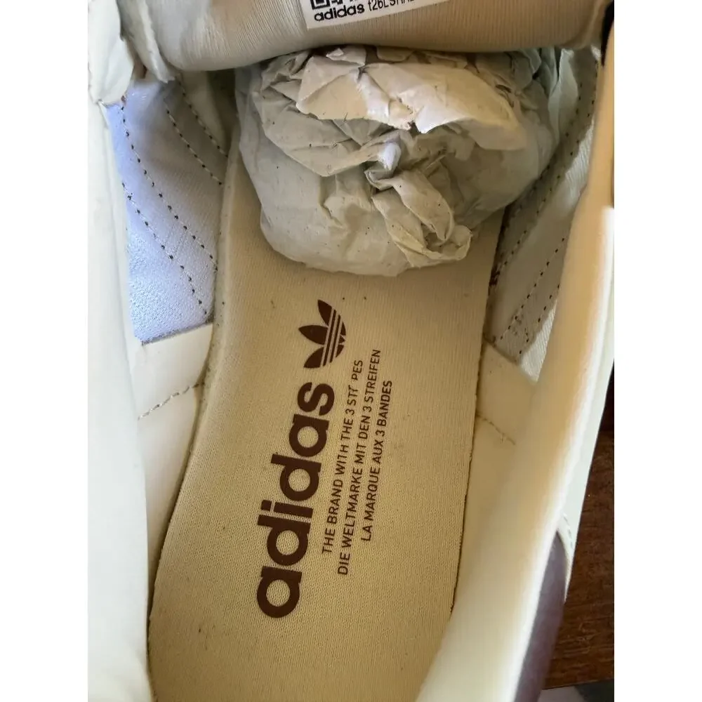 NWT Adidas Samba OG Cream White Preloved Brown Gum Size 7 - Picture 8 of 13